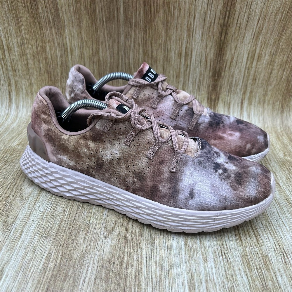 NOBULL Ripstop Runner Women's Size 8.5 Earth Tie-Dye Running Shoes Sneakers